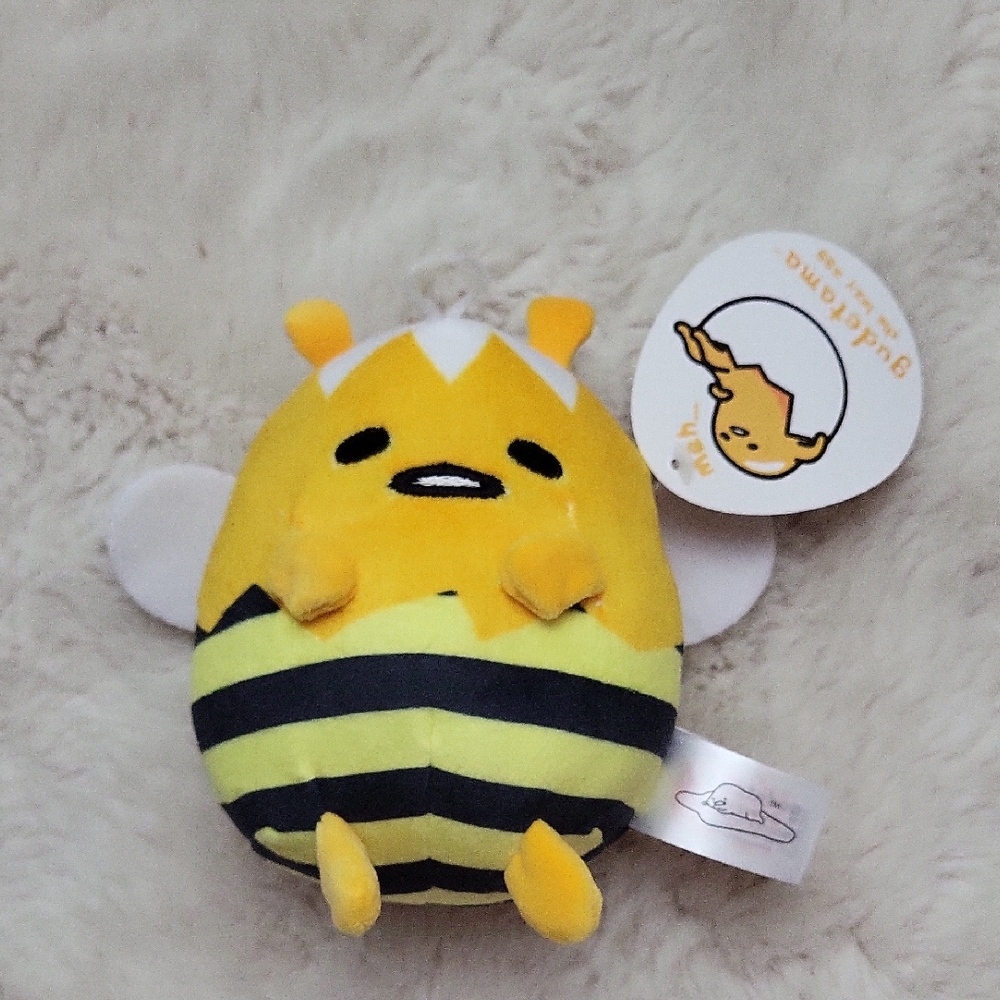 5" Gudetama Bee Plush Toy